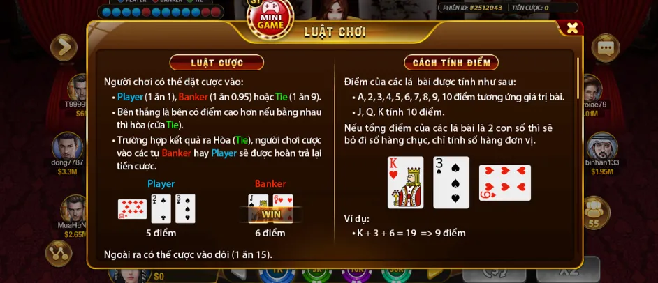 Luật chơi Baccarat dành cho những dân chơi sành sỏi tại Yo88