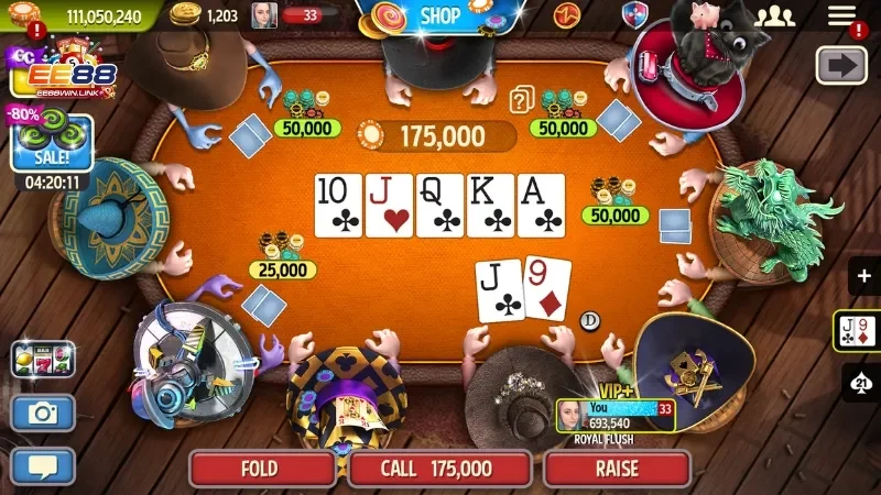 Chơi Poker online tiền thật