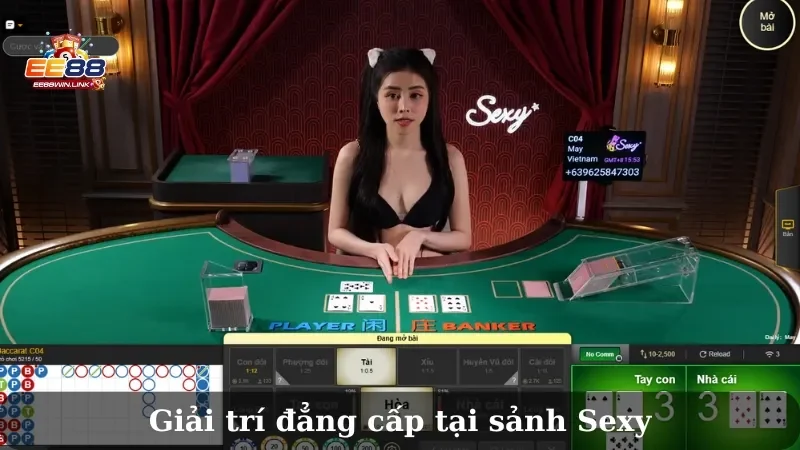 Luật chơi Sexy Baccarat